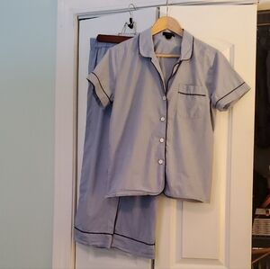 J. Crew Light Blue Women's Pajama Set